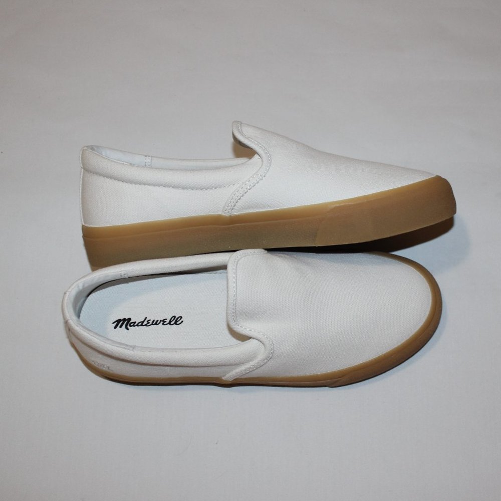 MADEWELL SIDEWALK RECYCLED SLIP ON CANVAS SNEAKER - Picture 5 of 7